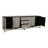Mako Grey Large Sideboard - Ornate Home