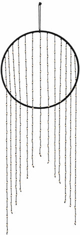 Malacampa Black Beaded Wall Hanging - Clearance - Ornate Home