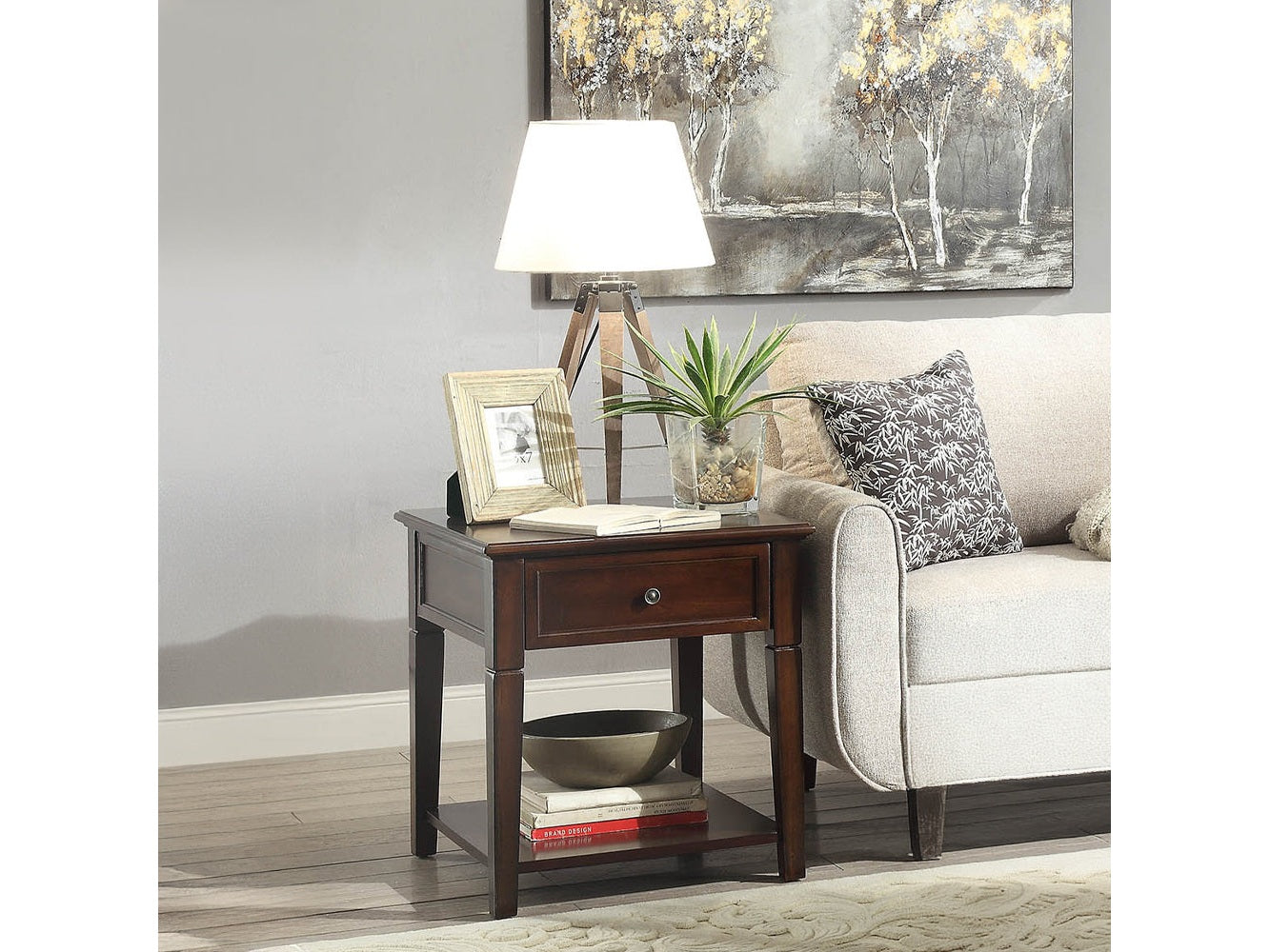 Malachi End Table - Ornate Home