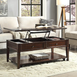 Malachi Walnut Coffee Table - Ornate Home
