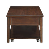 Malachi Walnut Coffee Table - Ornate Home