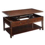 Malachi Walnut Coffee Table - Ornate Home