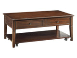 Malachi Walnut Coffee Table - Ornate Home
