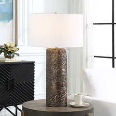 Malaga Brass Table Lamp - Ornate Home