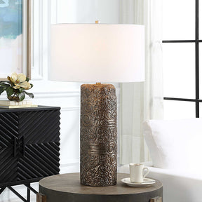 Malaga Brass Table Lamp - Ornate Home