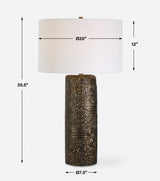 Malaga Brass Table Lamp - Ornate Home