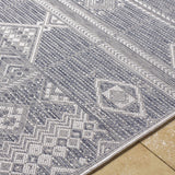 Malamig Gray Outdoor Area Rug - Clearance - Ornate Home