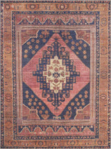 Malamote Vintage Flat Pile Washable Rug - Ornate Home