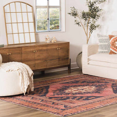 Malamote Vintage Flat Pile Washable Rug - Ornate Home