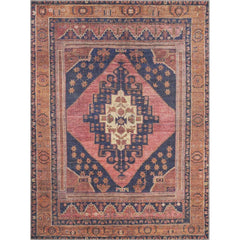 Malamote Vintage Flat Pile Washable Rug - Ornate Home