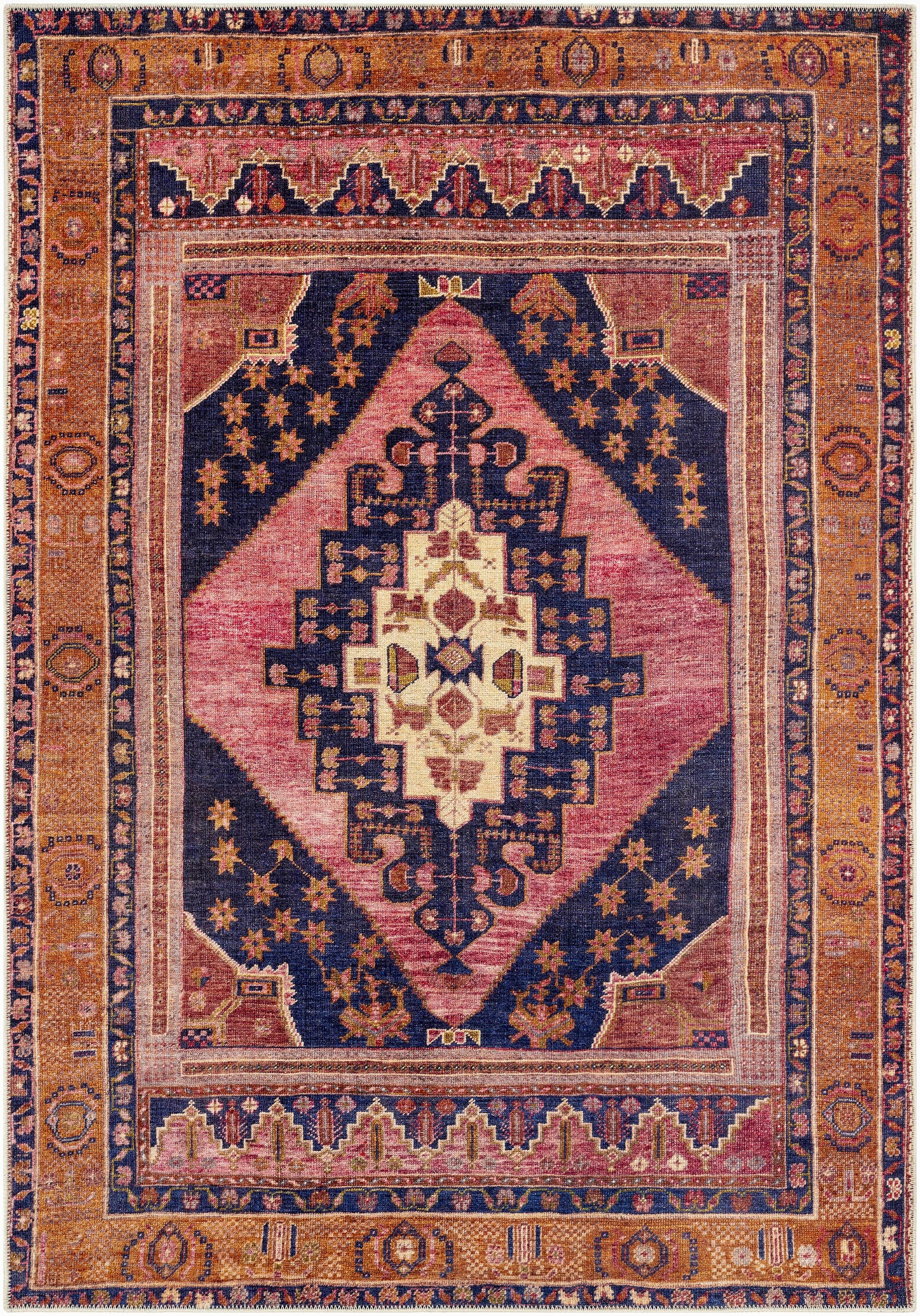 Malamote Washable Area Rug - Ornate Home