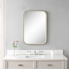 Malay Gold Vanity Mirror - Ornate Home