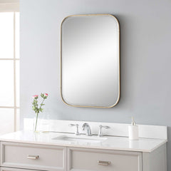 Malay Gold Vanity Mirror - Ornate Home