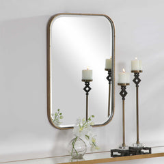 Malay Gold Vanity Mirror - Ornate Home