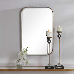 Malay Gold Vanity Mirror - Ornate Home
