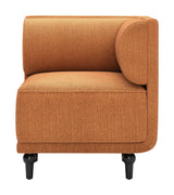 Malben Brown Corner Chair