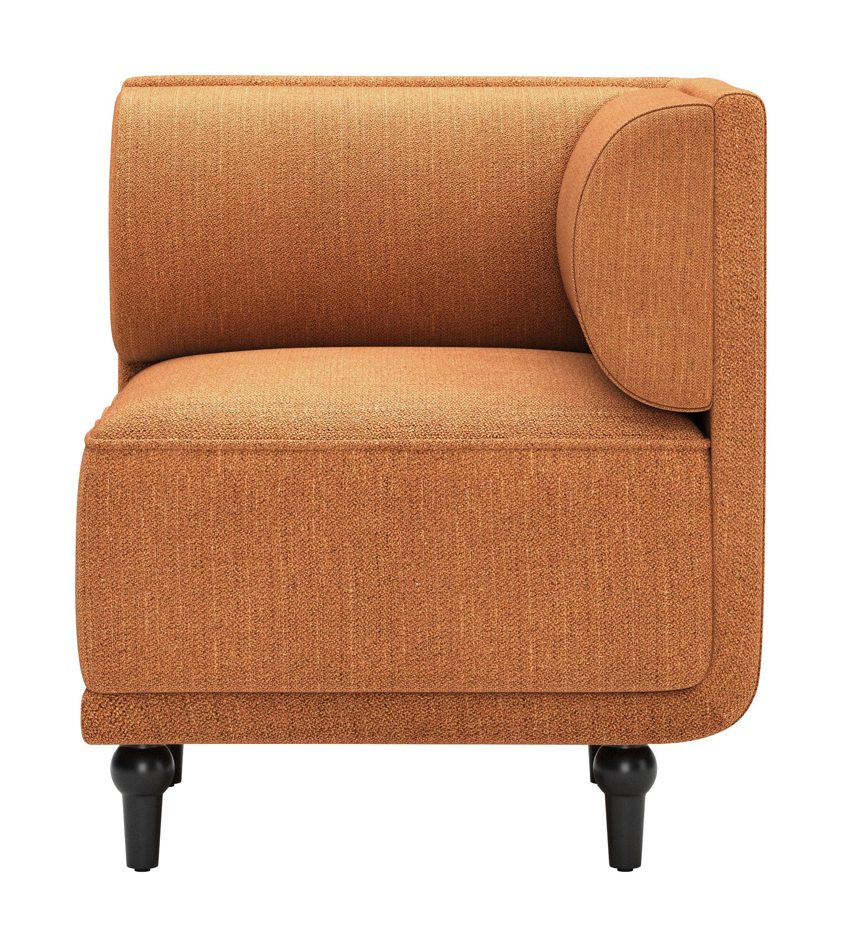 Malben Brown Corner Chair