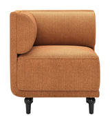 Malben Brown Corner Chair