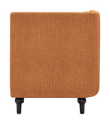 Malben Brown Corner Chair