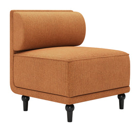 Malben Brown Middle Chair - Ornate Home