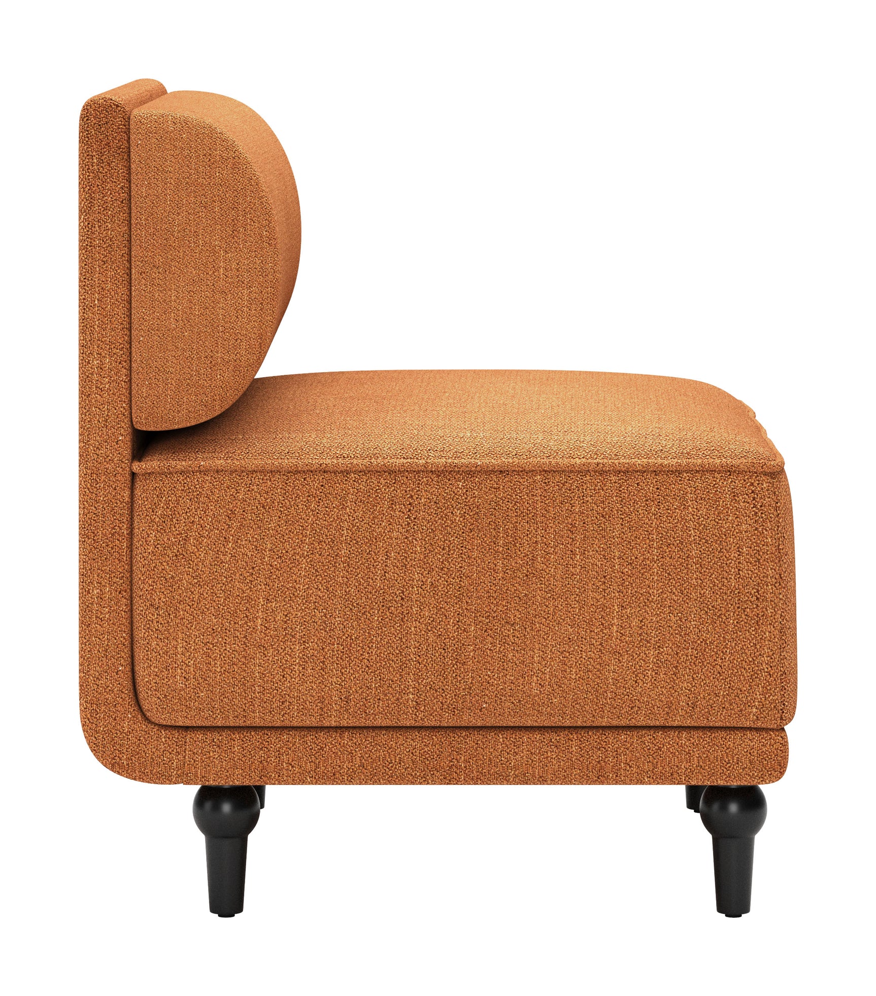 Malben Brown Middle Chair