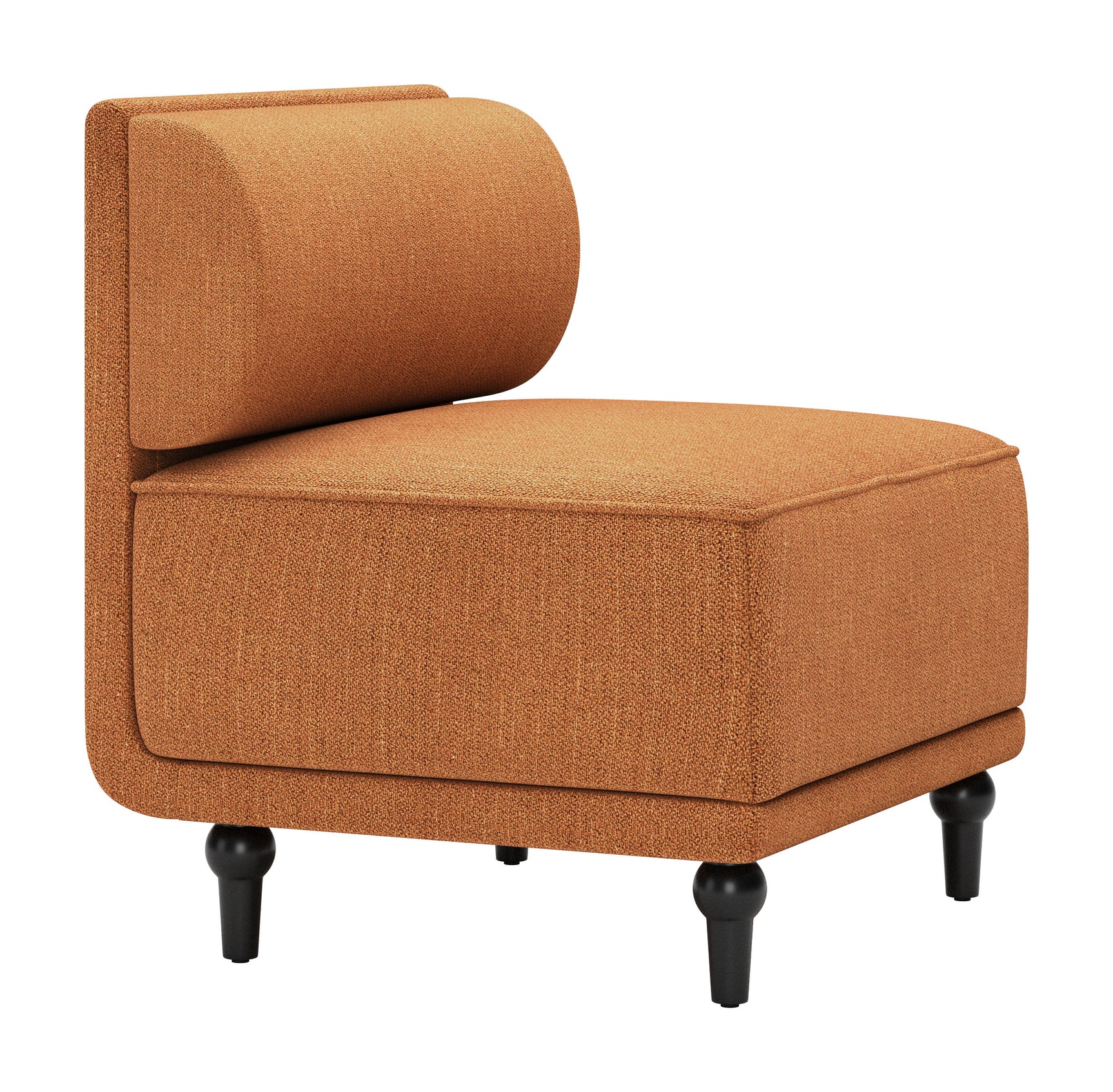 Malben Brown Middle Chair