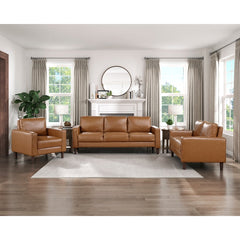 Malcolm Brown Loveseat - Ornate Home