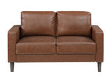 Malcolm Chocolate Loveseat - Ornate Home