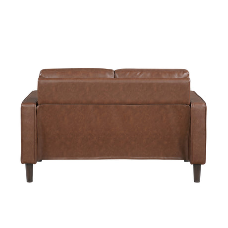 Malcolm Chocolate Loveseat - Ornate Home