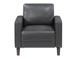 Malcolm Dark Gray Chair - Ornate Home