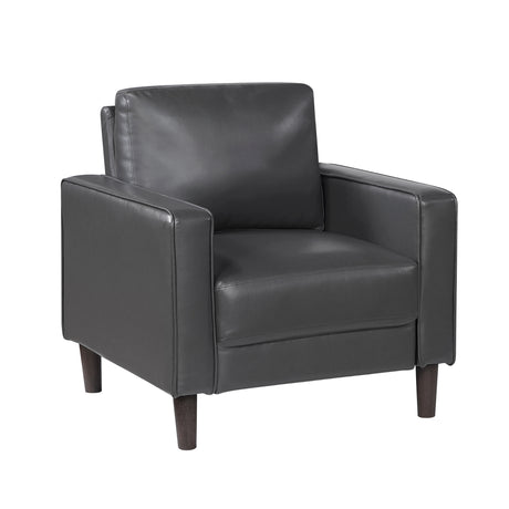 Malcolm Dark Gray Chair - Ornate Home