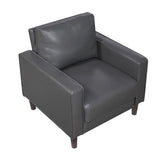 Malcolm Dark Gray Chair - Ornate Home