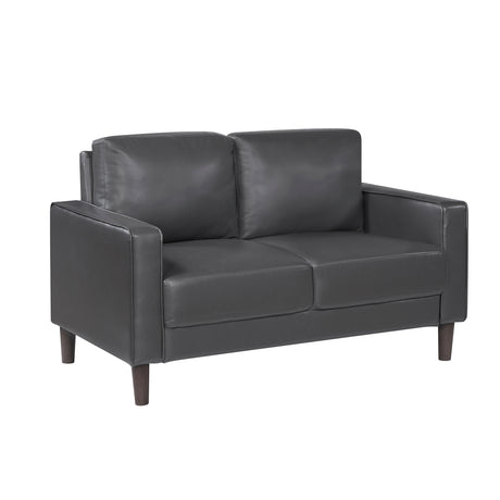 Malcolm Dark Gray Loveseat - Ornate Home