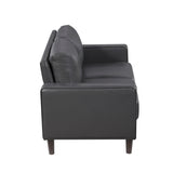 Malcolm Dark Gray Loveseat - Ornate Home