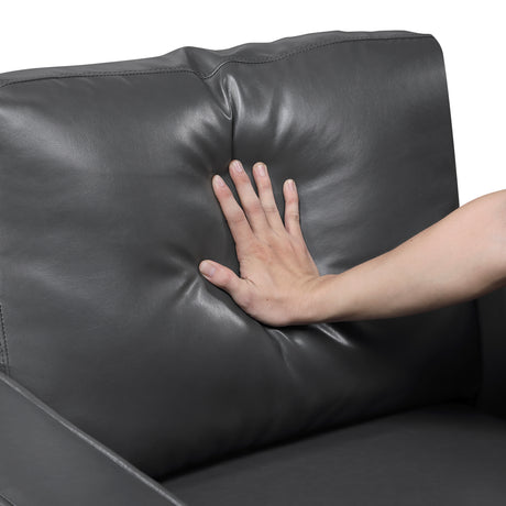 Malcolm Dark Gray Sofa - Ornate Home