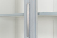 Maldives Blue Four Door Bookcase - Ornate Home