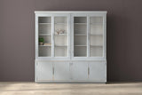 Maldives Blue Four Door Bookcase - Ornate Home