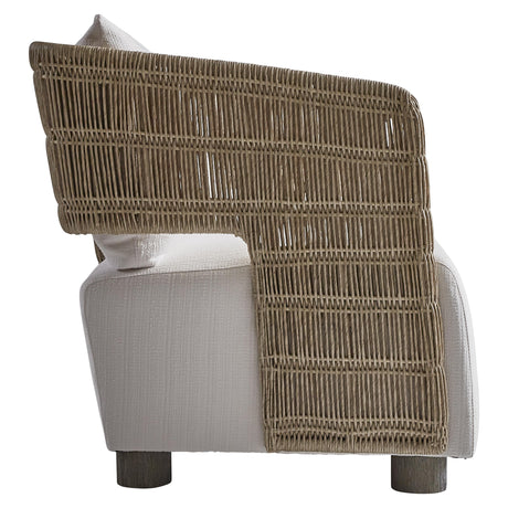 Maldives Weathered Teak/Hazelnut Outdoor Sofa - Ornate Home