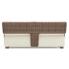 Maldives Weathered Teak Outdoor Sofa - Ornate Home