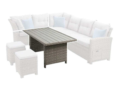 Malia Gray Dining Table - Ornate Home