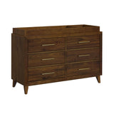 Malia Walnut Dresser and Topper - Ornate Home
