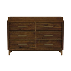 Malia Walnut Dresser and Topper