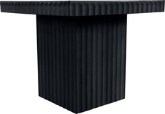 Malibu Black Wood And Oak Veneer Coffee Table - Ornate Home