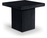 Malibu Black Wood And Oak Veneer Coffee Table - Ornate Home