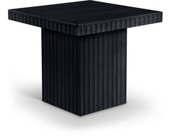 Malibu Black Wood And Oak Veneer Coffee Table - Ornate Home