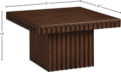 Malibu Brown Wood And Oak Veneer Coffee Table - Ornate Home