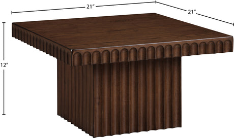 Malibu Brown Wood And Oak Veneer Coffee Table - Ornate Home