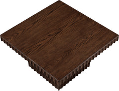 Malibu Brown Wood And Oak Veneer Coffee Table - Ornate Home