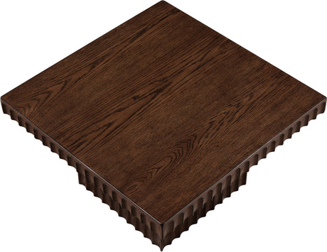 Malibu Brown Wood And Oak Veneer Coffee Table - Ornate Home