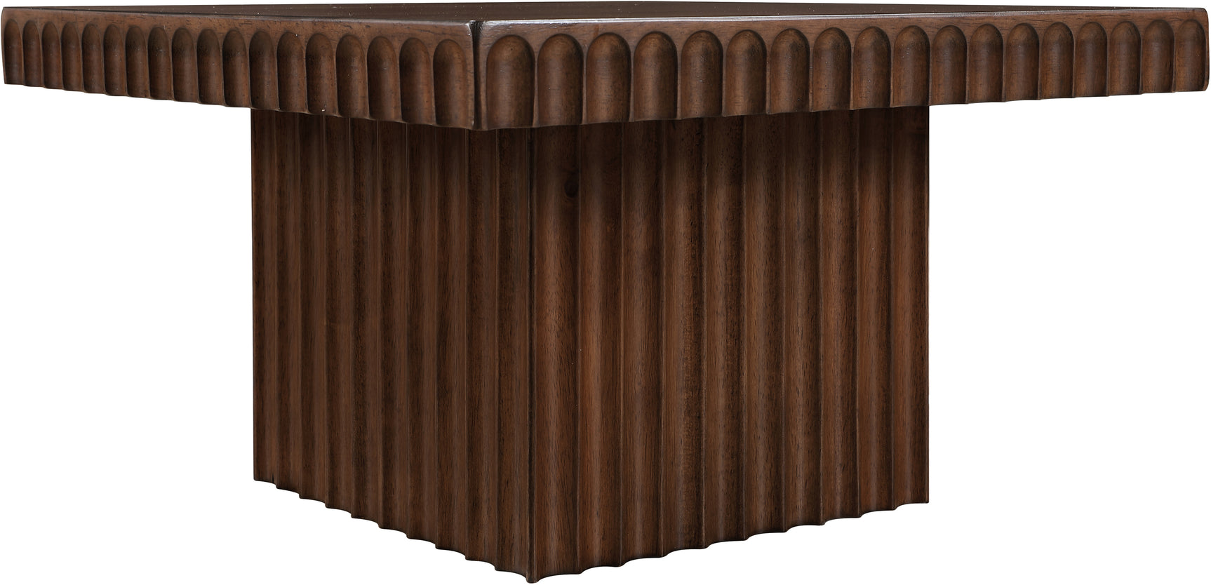 Malibu Brown Wood And Oak Veneer Coffee Table - Ornate Home